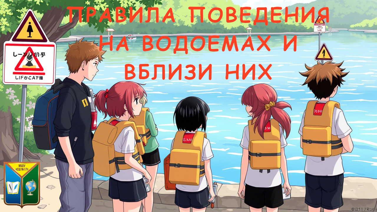 Безопасность на воде и вблизи водоёмов.